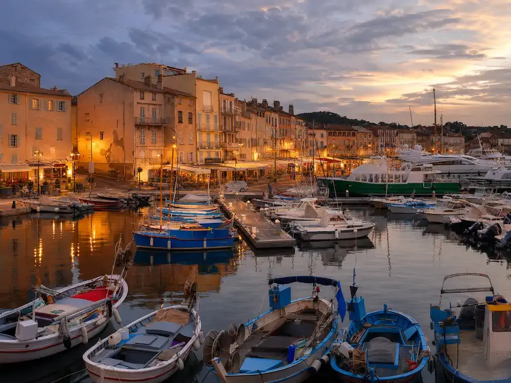 Vue de Saint-Tropez