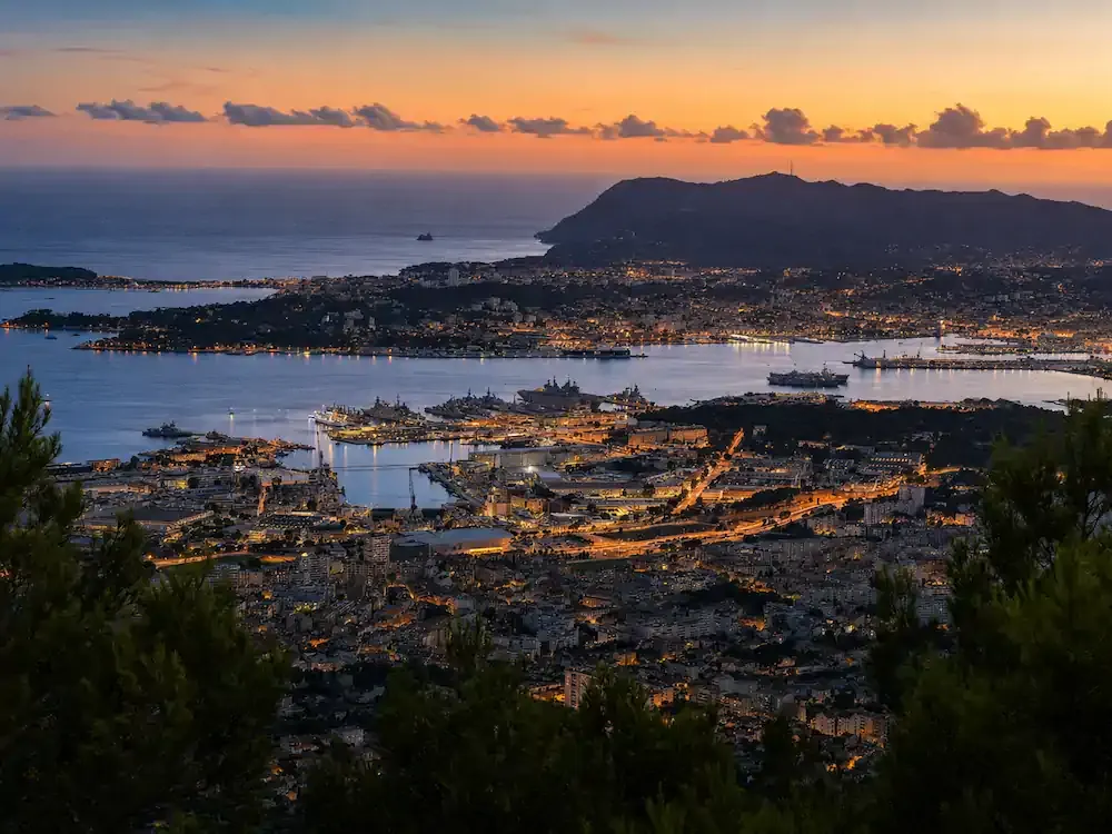 Vue de Toulon